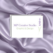 Elegant Lavender Tak Botanisch Ontwerp