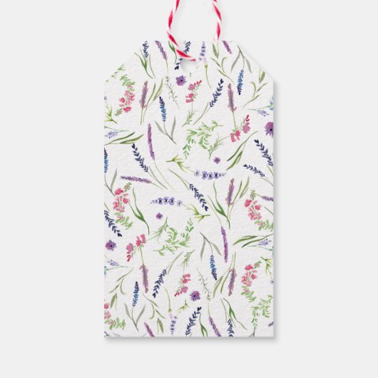 Elegant Lavender Vrijgezellenfeest Dank u Label Gi Cadeaulabel (Achterkant)