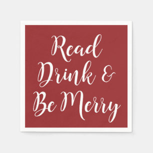 Elegant Leading Book Club Napkin Servetten