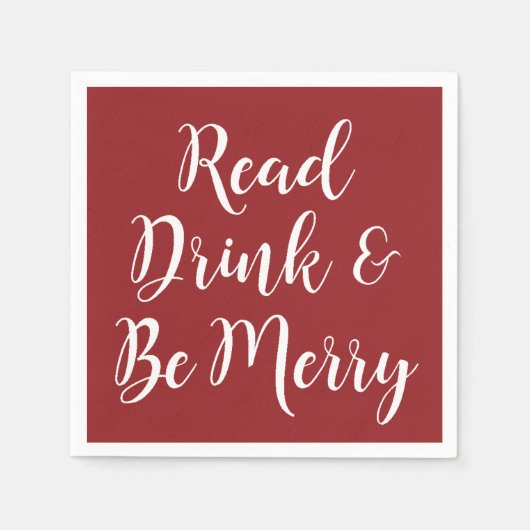 Elegant Leading Book Club Napkin Servetten (Voorkant)