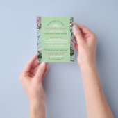 Elegant Leaf, Garden Center, tuinbouwkundige Flyer (Hand)