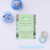 Elegant Leaf, Garden Center, tuinbouwkundige Flyer (Enkel)