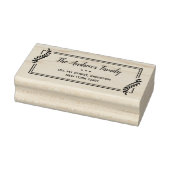 Elegant Leaf Lijst familie Rubberstempel (Stempel)