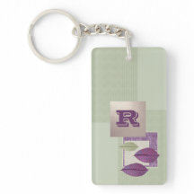 Elegant Leaf Patroon op aangepast monogram