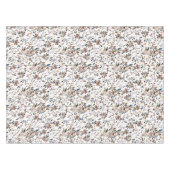 Elegant Leaves Berries Waterverf Bloemen Tafelkleed (Voorkant (Horizontaal))