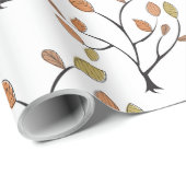 Elegant Leaves Cadeaupapier (Rol Hoek)