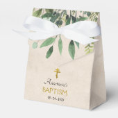 Elegant Leaves Orthodox Christelijk Baptisme Bedankdoosjes (Voorkant Zijde)