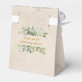 Elegant Leaves Orthodox Christelijk Baptisme Bedankdoosjes (Achterkant)