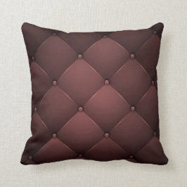 Elegant leder kussen