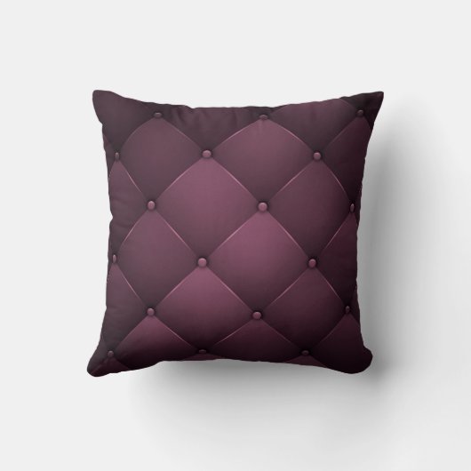 Elegant leder kussen (Achterkant)