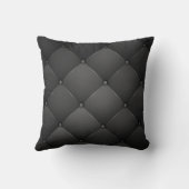 Elegant leder kussen (Achterkant)