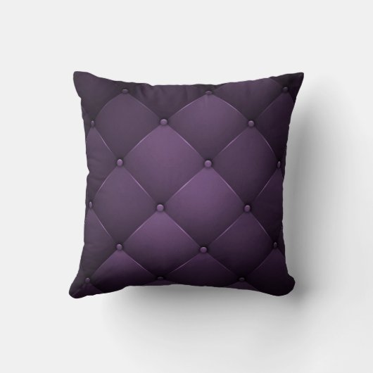 Elegant leder kussen (Achterkant)