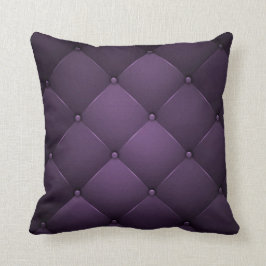 Elegant leder kussen