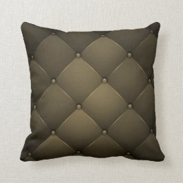 Elegant leder kussen