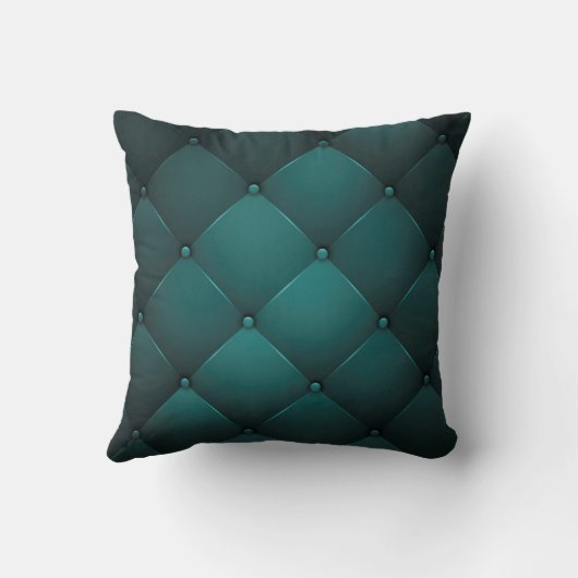 Elegant leder kussen (Achterkant)