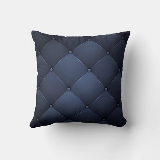 Elegant leder kussen (Achterkant)