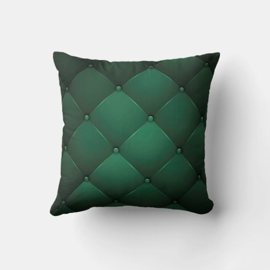 Elegant leder kussen (Achterkant)