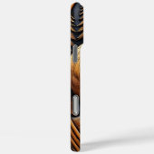 Elegant lederachtig Beer bij River Case-Mate iPhone Case (Achterkant / Rechts)