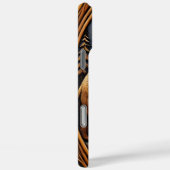 Elegant lederachtig Beer bij River Case-Mate iPhone Case (Achterkant / Rechts)