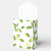 Elegant Lemon Theme Favor Box Bedankdoosjes (Geopend)