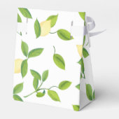 Elegant Lemon Theme Favor Box Bedankdoosjes (Achterkant)