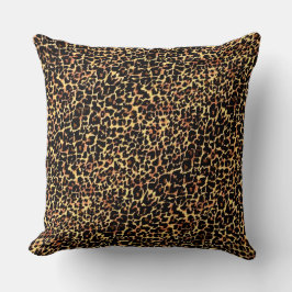 Elegant Leopard Print Kussen