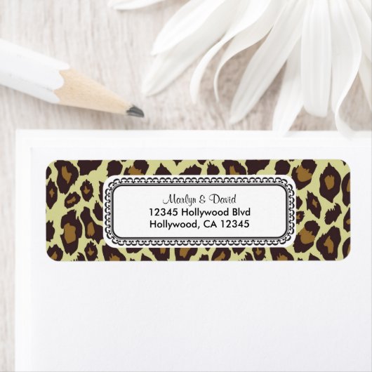Elegant Leopard retour adres label (Insitu)