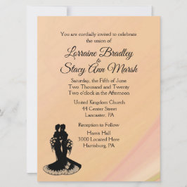 Elegant Lesbian. Weddenschapswedstrijd Kaart