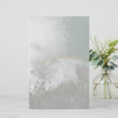 Elegant Letter Paper Stationery Rainbow-Herfsten Briefpapier (Staand voorkant)