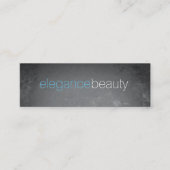 Elegant lettertype / grunge mini visitekaartje (Voorkant)