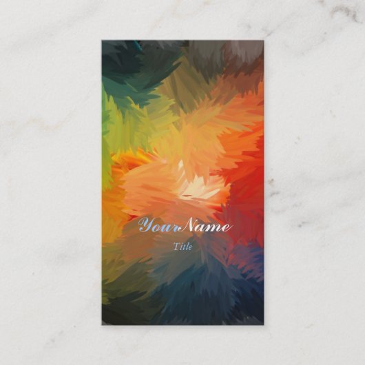 Elegant lettertype visitekaartje (Voorkant)