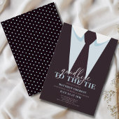 Elegant leuk afscheid van het Stropdas Mannen Kaart