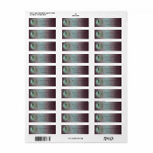 Elegant leuk, grappig kattenmetaal etiket (Full Sheet)