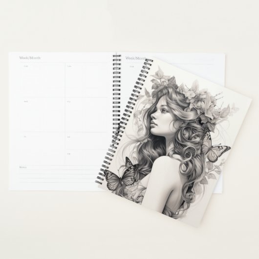 Elegant leuke Creëer Uw eigen fotoplanner Custom Planner (Display)