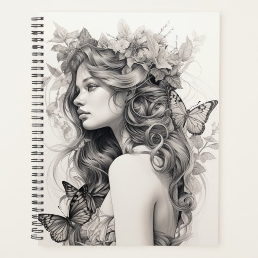 Elegant leuke Creëer Uw eigen fotoplanner Custom Planner (Voorkant)