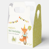 Elegant Leuke Woodland Fun Party Fox Kids Verjaard Bedankdoosjes (Geopend)