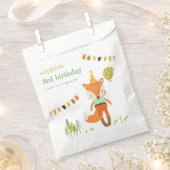 Elegant Leuke Woodland Fun Party Fox Kids Verjaard Bedankzakje (Geknipt)