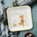 Elegant Leuke Woodland Fun Party Fox Kids Verjaard Papieren Bordje<br><div class="desc">Een schattig Woodland Fun Party Fox Kinder Theme Collectie.- het is een Elegant Simple fun modern Illustration of woodland party fox, ideaal voor uw bosrijke baby shower en kleintjes verjaardagsfeestjes. Het is zeer eenvoudig aan te passen, met uw persoonlijke gegevens. Als u een ander passend product of aanpassing nodig hebt,...</div>
