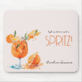 Elegant leven is beter met een Spritz Waterverf Muismat (Voorkant)