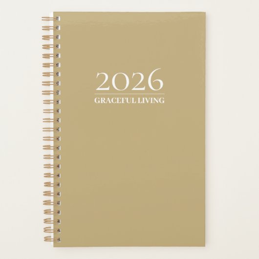 Elegant Leven | Wellness Planner voor 2026 (Voorkant)