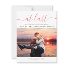 Elegant levend koraal Foto Modern Sparen de Datum