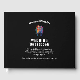 Elegant 🌈 LGBTQ Eternal Unity bruiloft Gastenboek