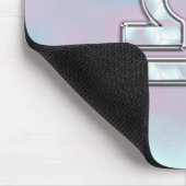 Elegant Libra Zodiac Sign Moeder parelstijl Muismat (Hoek)