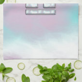 Elegant Libra Zodiac Sign Moeder parelstijl Theedoek (Gevouwen)