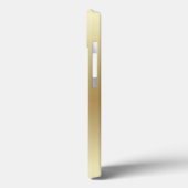 Elegant Licht Goud Teal Case-Mate iPhone Case (Achterkant / Links)