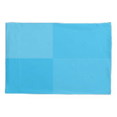 Elegant Licht Hemelsblauw Pastel Minimalistische V Kussensloop (Achterkant)