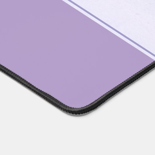 Elegant Licht Lavendel Paarse Bureaumat (Hoek)