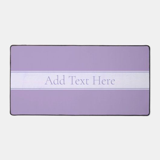  Elegant Licht Lavendel Paarse Bureaumat (Voorkant)