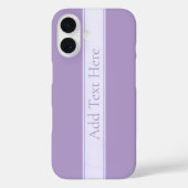 Elegant Licht Lavendel Paarse Case-Mate iPhone Case (Achterkant)