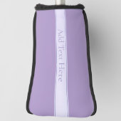  Elegant Licht Lavendel Paarse Golfheadcover (Draai 90)
